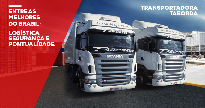 Frota da Transportadora Taborda